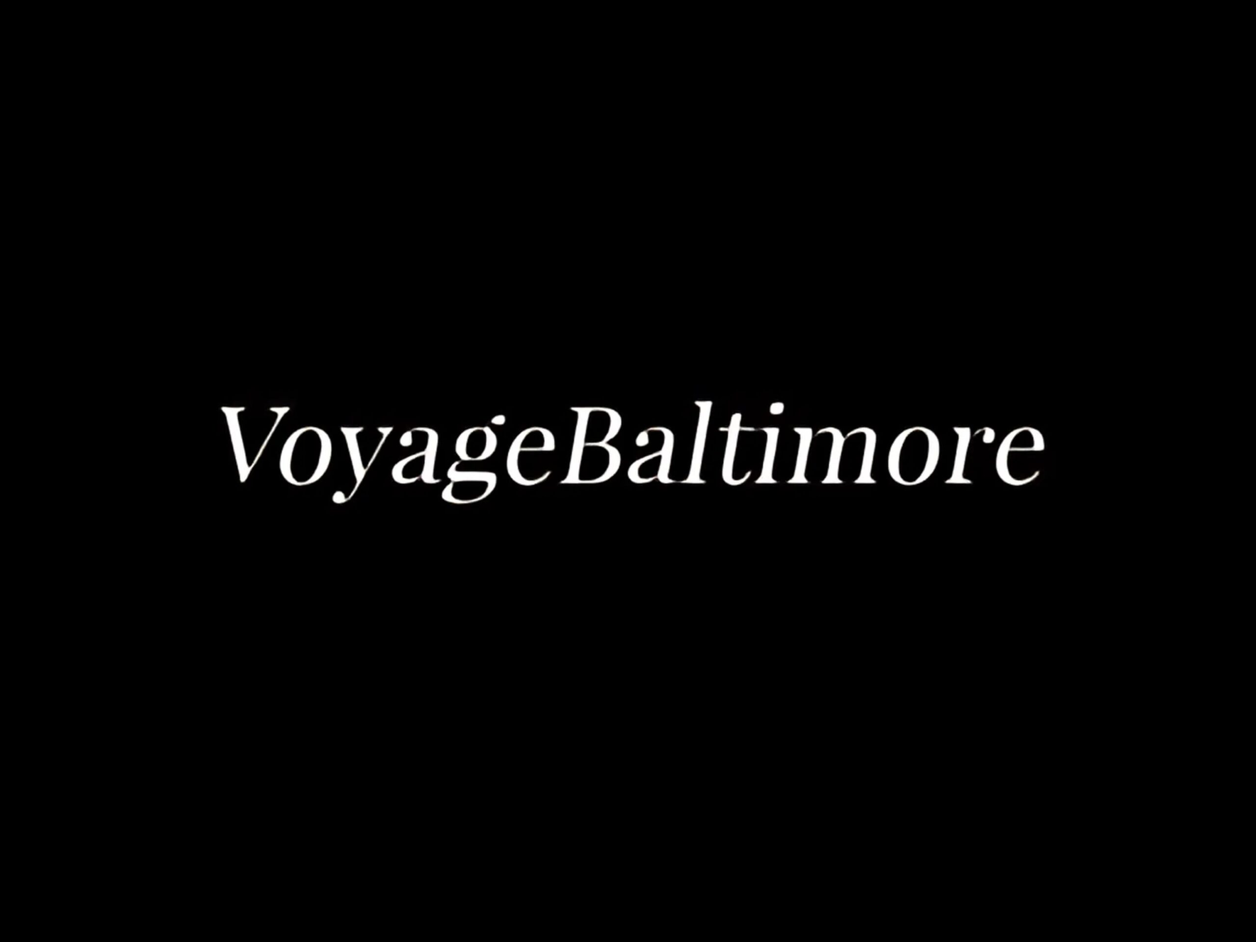 Voyage Baltimore: Conversations with Ben Hoffman